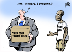 THIRD COVID VACCINE DOSE by Tom Janssen