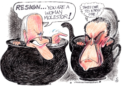POT CALLING KETTLE BLACK by Randall Enos