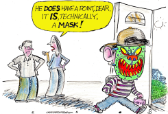 SCHOOL MASK MANDATES by Randall Enos