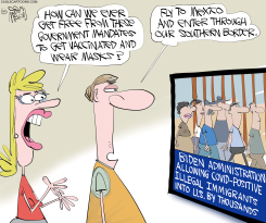 IMMIGRANTS BRING COVID by Gary McCoy