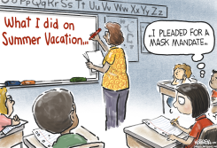 WHAT I DID ON SUMMER VACATION  by Jeff Koterba