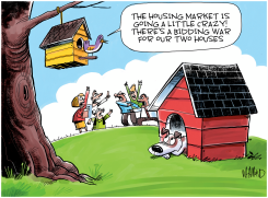 HOT HOUSING MARKET by Dave Whamond