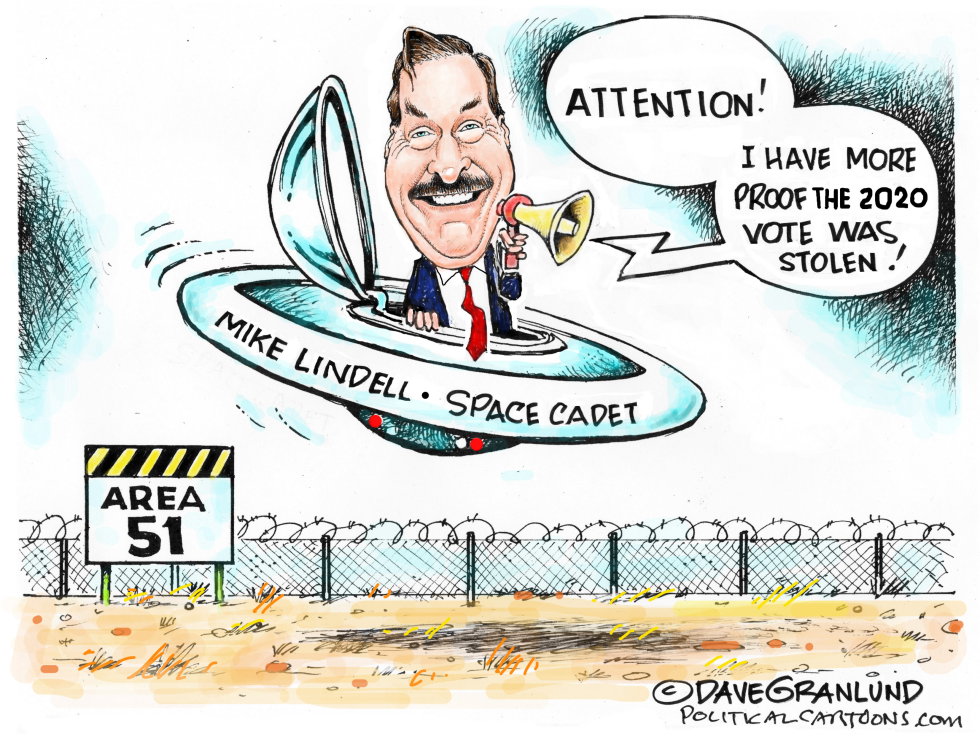 Mike Lindell space cadet