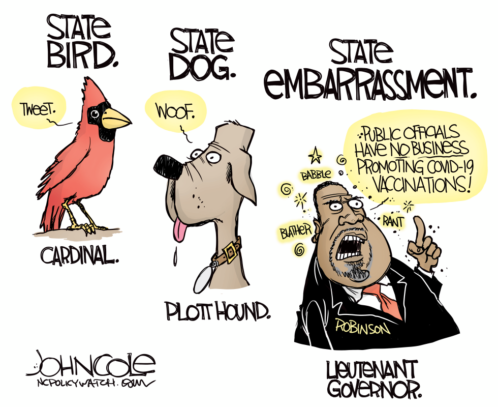 LOCAL NC -- N.C.'s State Embarrassment