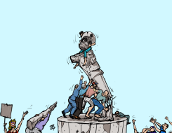 DICTATORSHIP IS BACK by Emad Hajjaj