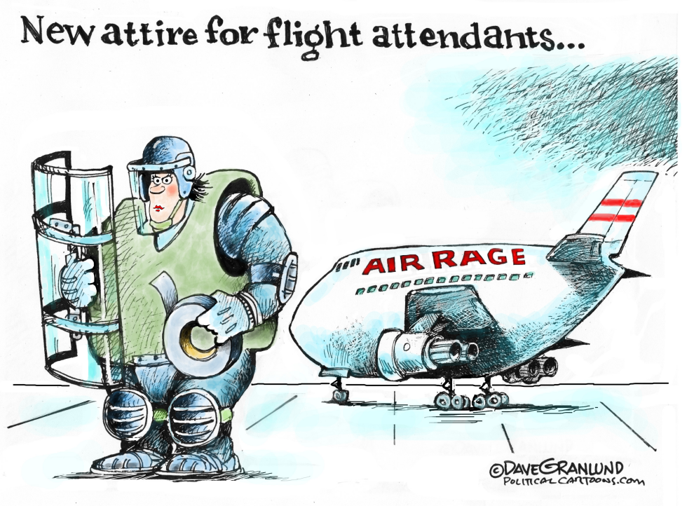 Air rage on the rise