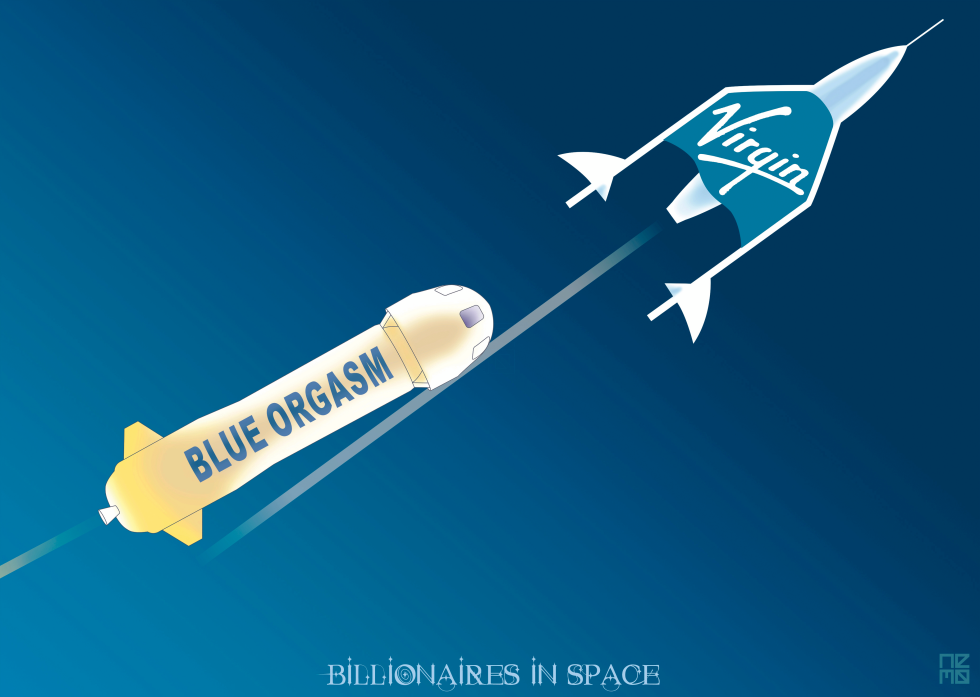 Billionaires in Space