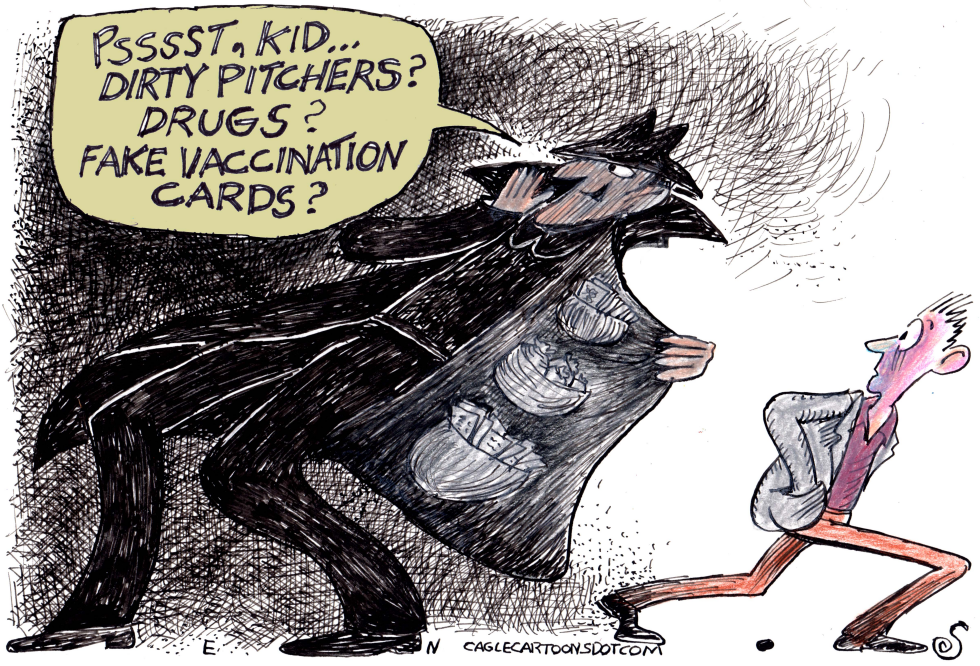 Shady Dealer Offers Fake Vaccination Cards Amid Mandates