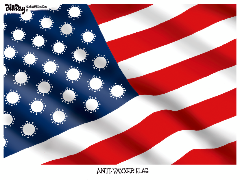 Anti-Vaxxer Flag