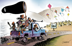 THE TALIBANS ARE BACK by Patrick Chappatte