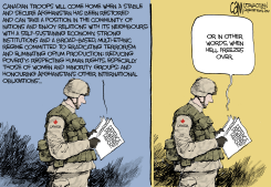 CANADA DEFENCE REPORT by Cam Cardow