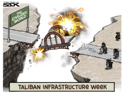 AFGHANISTAN FALL by Steve Sack