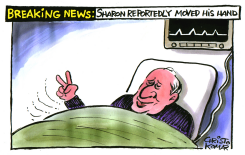 SHARON MOVED HIS HAND - by Christo Komarnitski