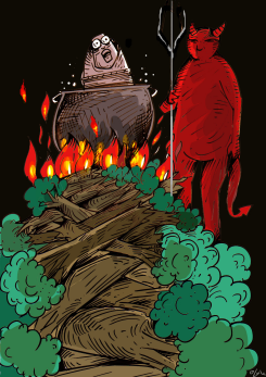 BURNING HELL by Oguz Gurel