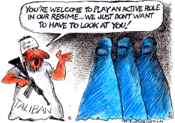 AFGHAN WOMEN by Randall Enos