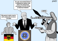 AFGHANISTAN DISASTER by Rainer Hachfeld