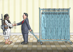 BURQA IS BACK by Marian Kamensky