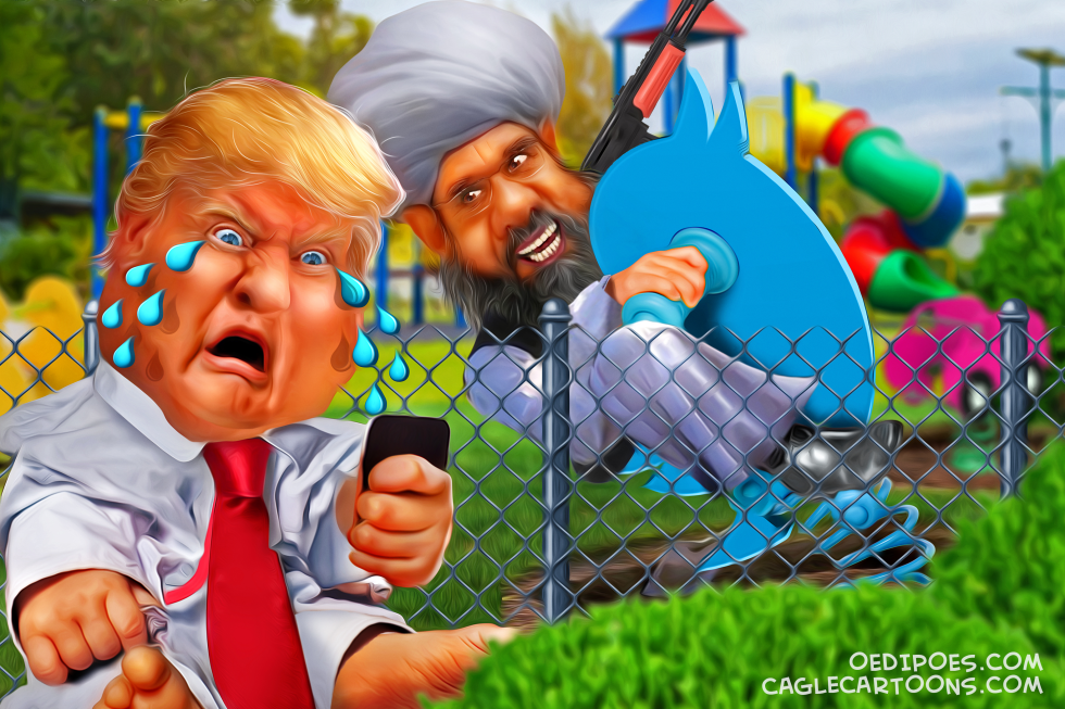 Trump slams Twitter for allowing Taliban
