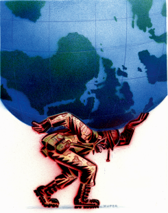 TIME TO END ENDLESS WARS by Peter Kuper