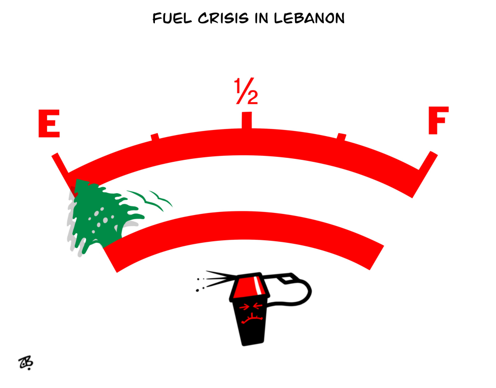 Fuel crisis in Lebanon