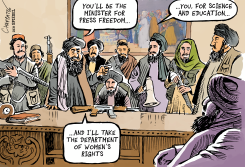 THE NEW TALIBAN?  by Patrick Chappatte
