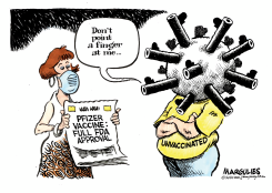 FDA APPROVES PFIZER VACCINE by Jimmy Margulies