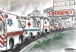 NURSING SHORTAGE by Jeff Koterba