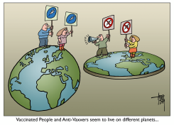 DIFFERENT PLANETS by Arend van Dam