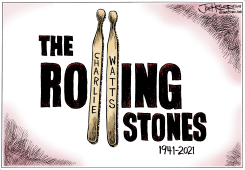 CHARLIE WATTS RIP by Joe Heller