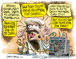 AFGHANISTAN GOVERNMENT SWITCHBOARD by Daryl Cagle