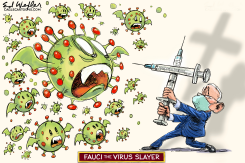 FAUCI VIRUS SLAYER by Ed Wexler