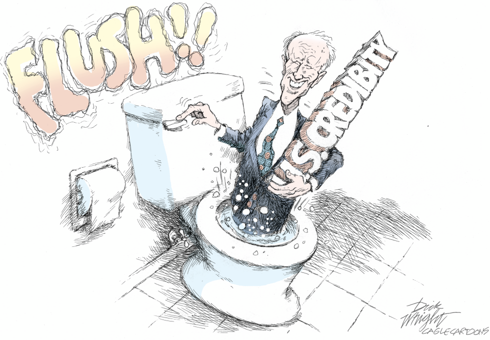 Biden Flushes U.S. Credibility