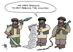 REBUILD AFGHANISTAN by Arend van Dam