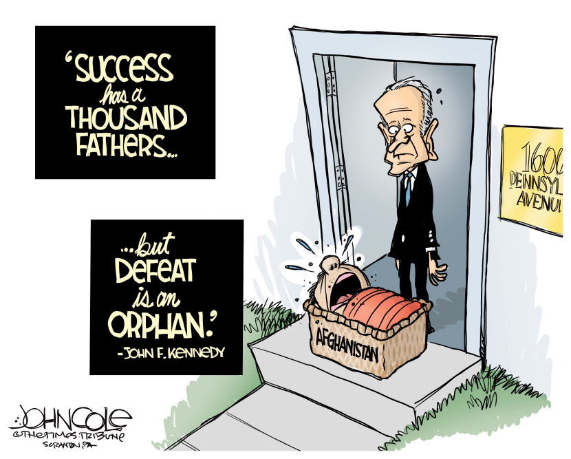 Defeat is an orphan