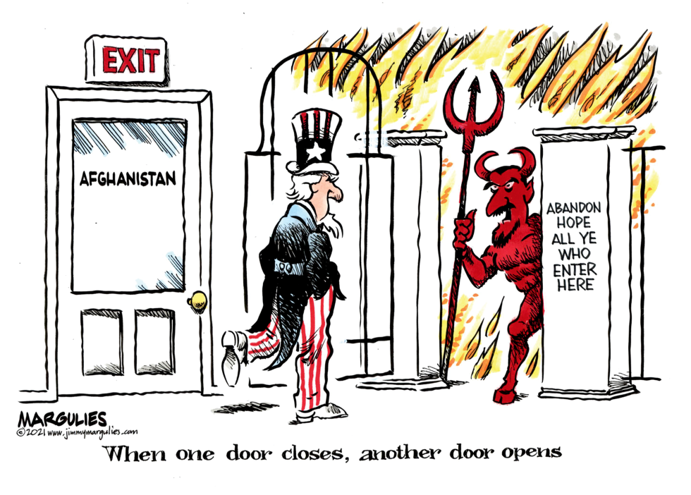  U.S. AFGHANISTAN EXIT by Jimmy Margulies