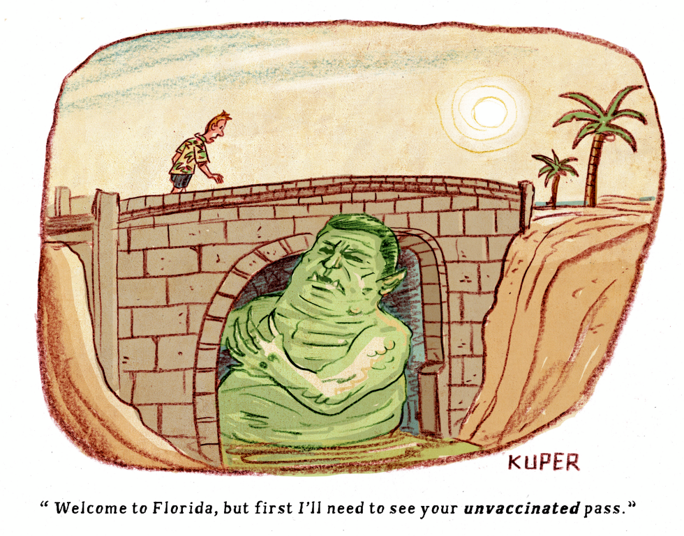 DeSantis Bridge Troll