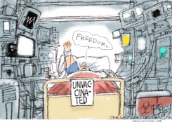 FREEDUMB ER by Pat Bagley