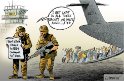 AFTER THE KABUL ATTACKS by Patrick Chappatte