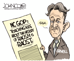 LOCAL NC - ORWELL AND THE GOP by John Cole