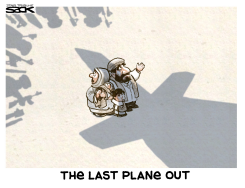AFGHANISTAN EXIT by Steve Sack