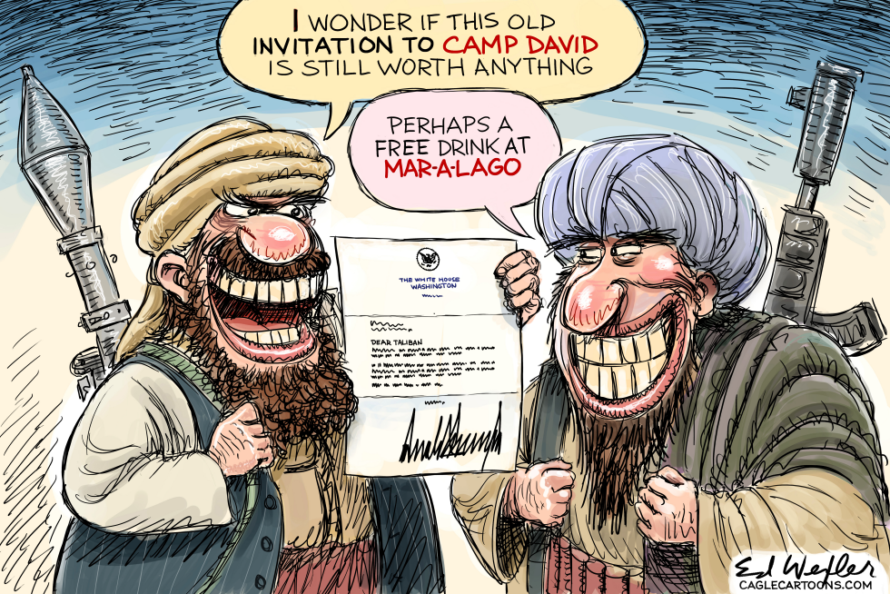Taliban Camp David Mar A Lago