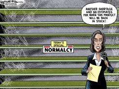 NO SHORTAGE OF SHORTAGES by Kevin Siers
