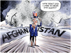 REMEMBERING AFGHANISTAN by Dave Whamond