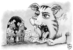 EVICTION NOTICE by Daryl Cagle