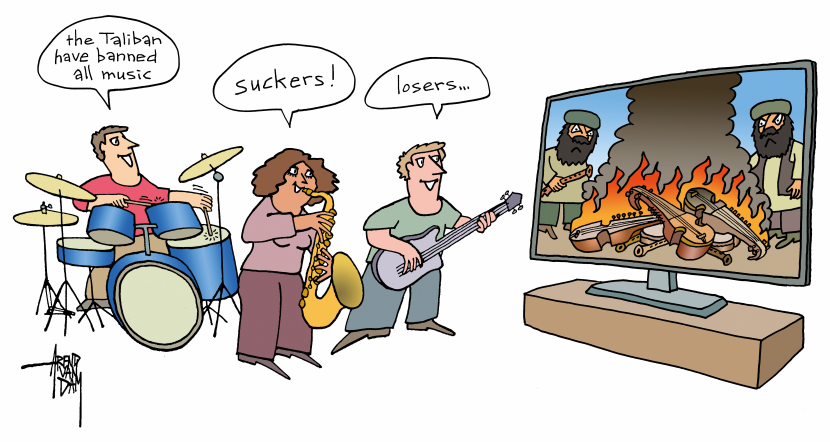 Taliban and music