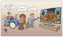 TALIBAN AND MUSIC by Arend van Dam
