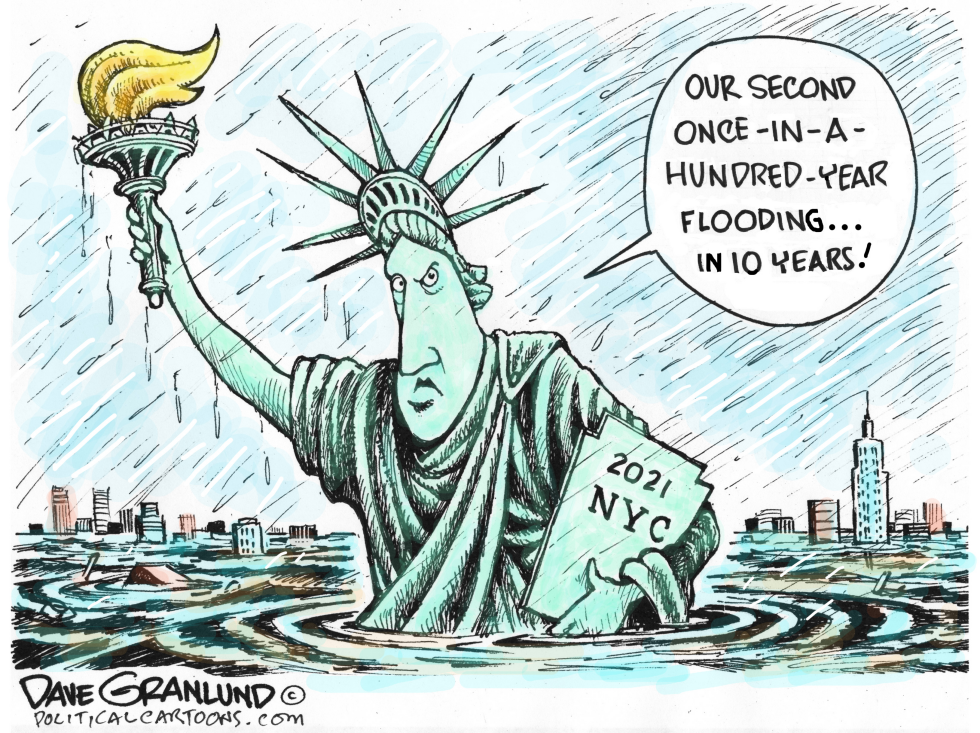 NYC flooding 2021
