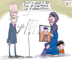 BIDEN ABANDONS AFGHANS by Gary McCoy