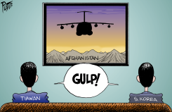 THE ALLIES REACT by Bruce Plante