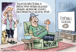 FOOTBALL SEASON by Joe Heller